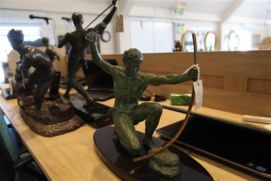 Hervor. The Age of Bronze, H. 15.75in.